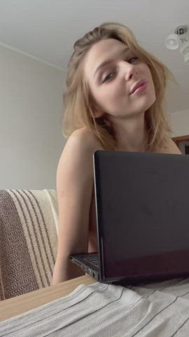 my nipples are still horny after I played with my pussy - free porn video
