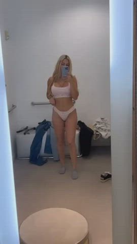 Door is open and so are my legs 💦😈 - free porn video