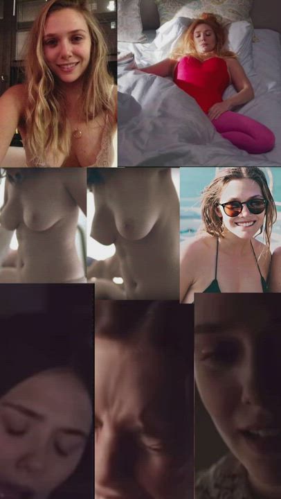 I had a Dream about Elizabeth Olsen’s tight Pussy wrapped around my cock. It was the best Dream ever. - free porn video