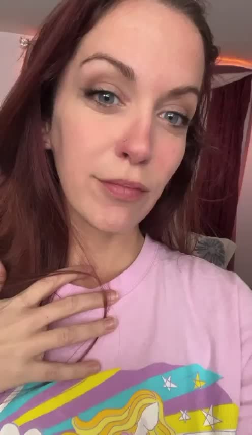 Your hard cock would look perfect between my DD’s - free porn video