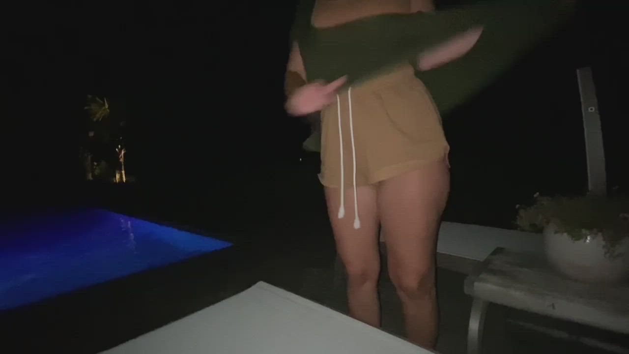 Gave the neighbors a nice show ;) [f/m] - free porn video