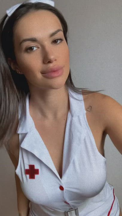 Just your Reddit Nurse making sure your heart is beating fast and strong - free porn video