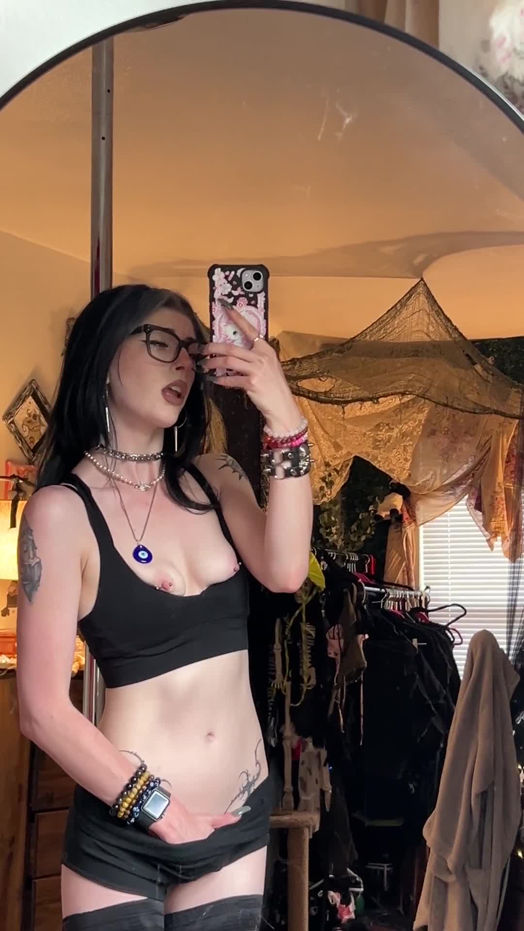 Are they better natural or do you prefer with a piercing? - free porn video
