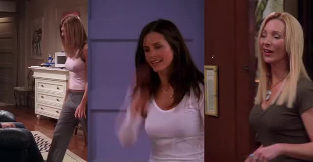 Courteney Cox, Jennifer Aniston and Lisa Kudrow - free porn video