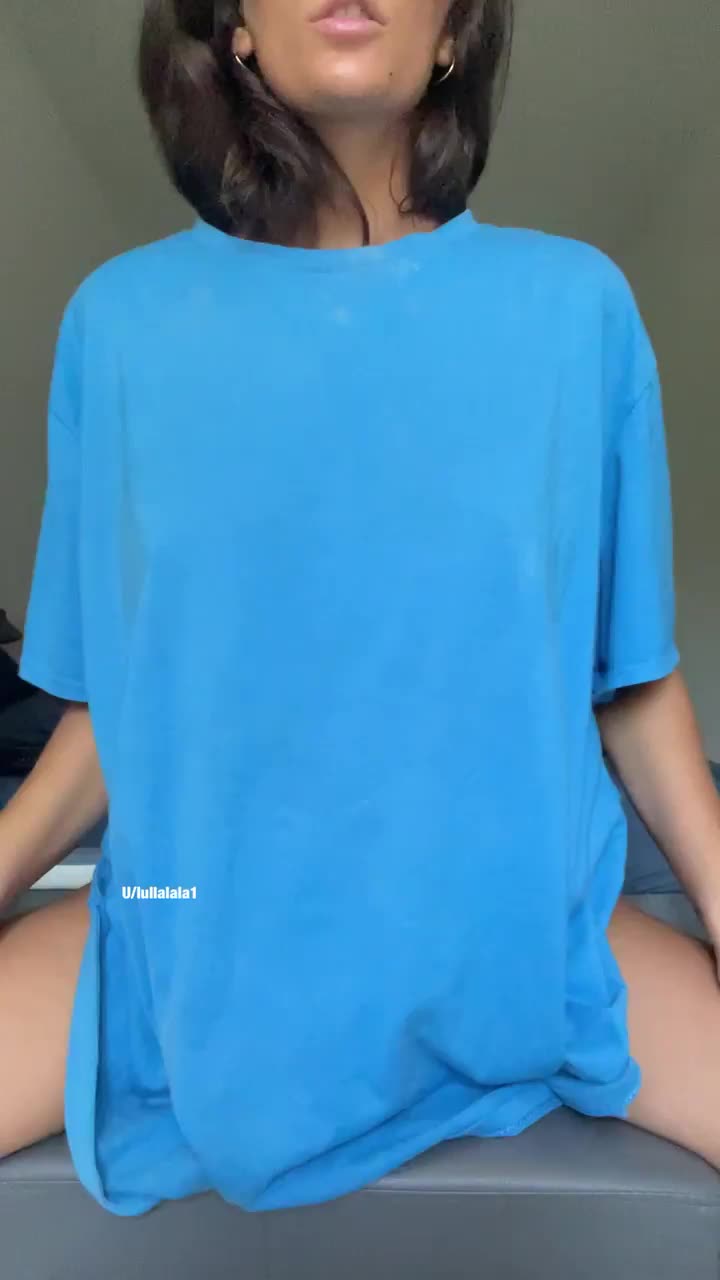 Maybe someone will appreciate a t shirt girl undressing for fun an’ making them drop - free porn video