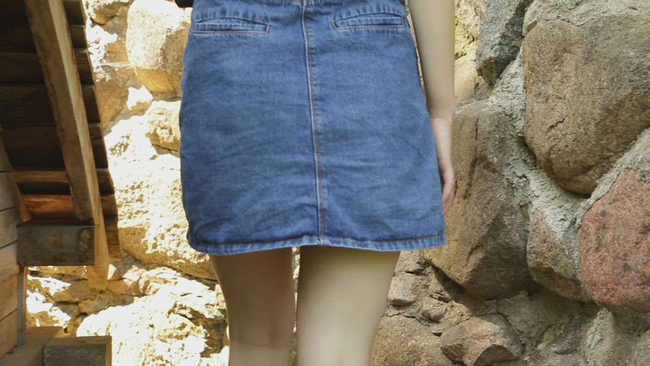 Skirt Up, Panties Down - free porn video