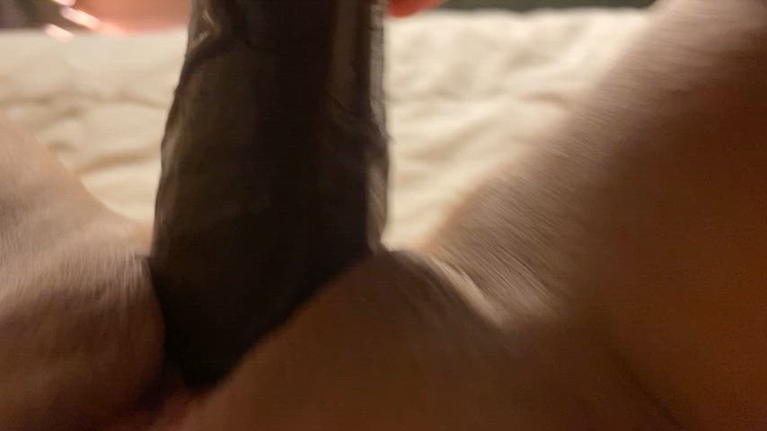 Trying out the new toy my BBC bull sent me - free porn video