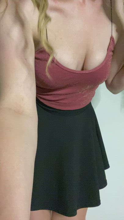 Showing off my panties - free porn video