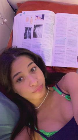 i need to recover from studying my 19yo arab titties get dry - free porn video
