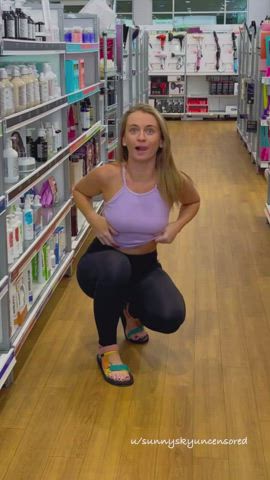 Always scared of getting caught but I still do it [GIF] - free porn video