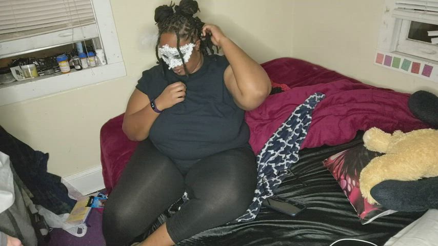 Sex Tape With My Ebony BBW Friend - free porn video