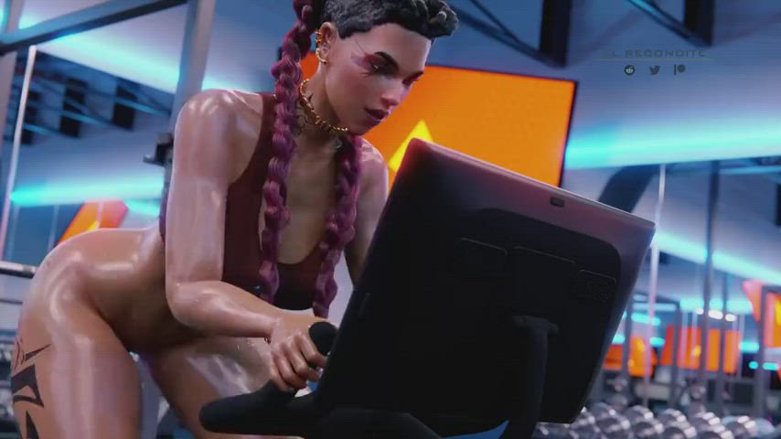 Loba At The Gym (El Recondite) [Apex Legends] - free porn video