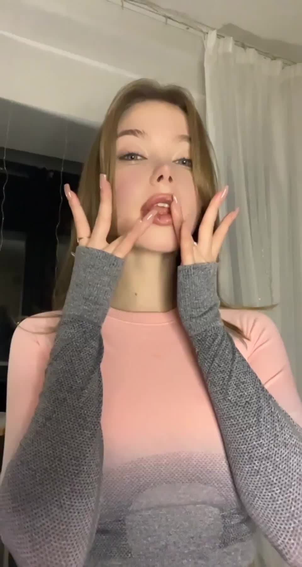 Do you like swollen little pink nipples - free porn video