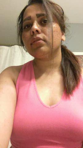 I can't stop showing my tits off ever since I left Pakistan and came to Canada - free porn video