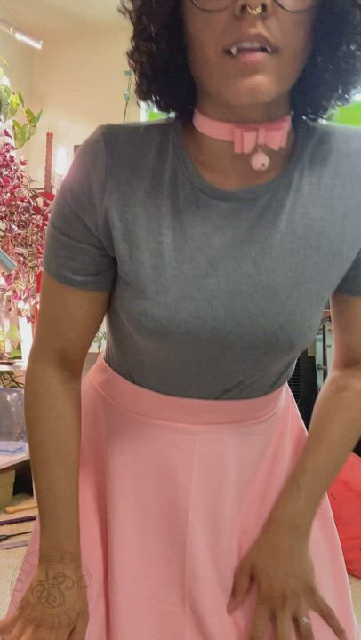 LOCKtober is when you wear your chastity belt AND your halloween costume… right? 😸🎃🔐 You know what would be pretty spooky? If I lost my keys 👻🔒🙀 - free porn video