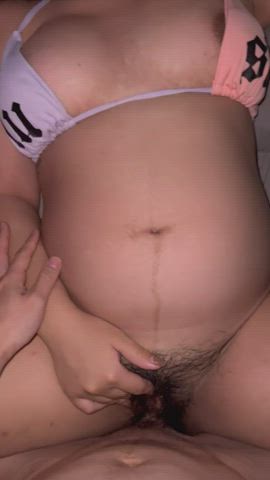 Preggo slut loves cum - free porn video