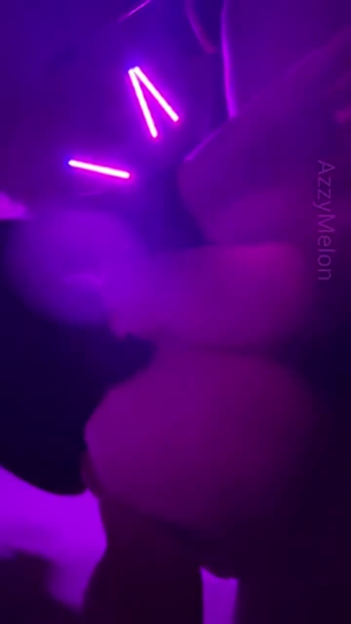 Loved Riding His D Under Neon Lights - free porn video