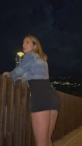 So horny girl 🔥 flashing in public - free porn video