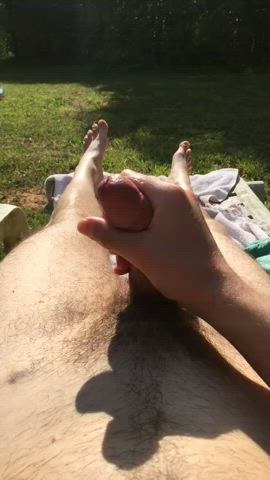 I made myself cum while I was outside and it felt so good. Do you like? - free porn video