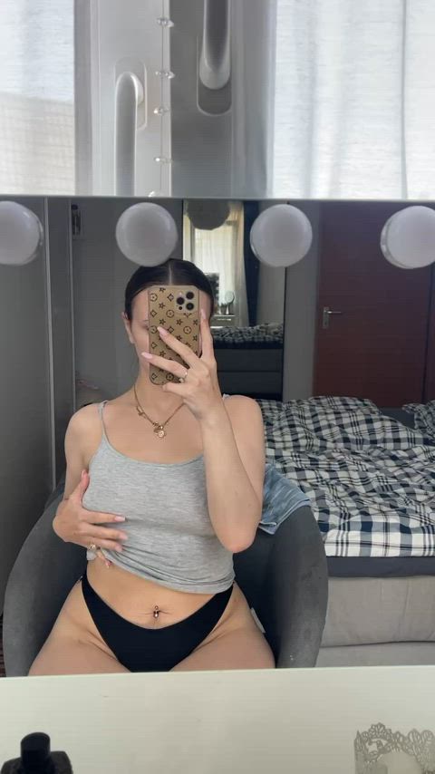 My boobs were eager to get out of that top - free porn video