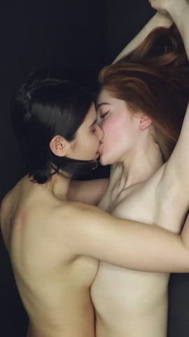 That's one hell of a kiss - free porn video