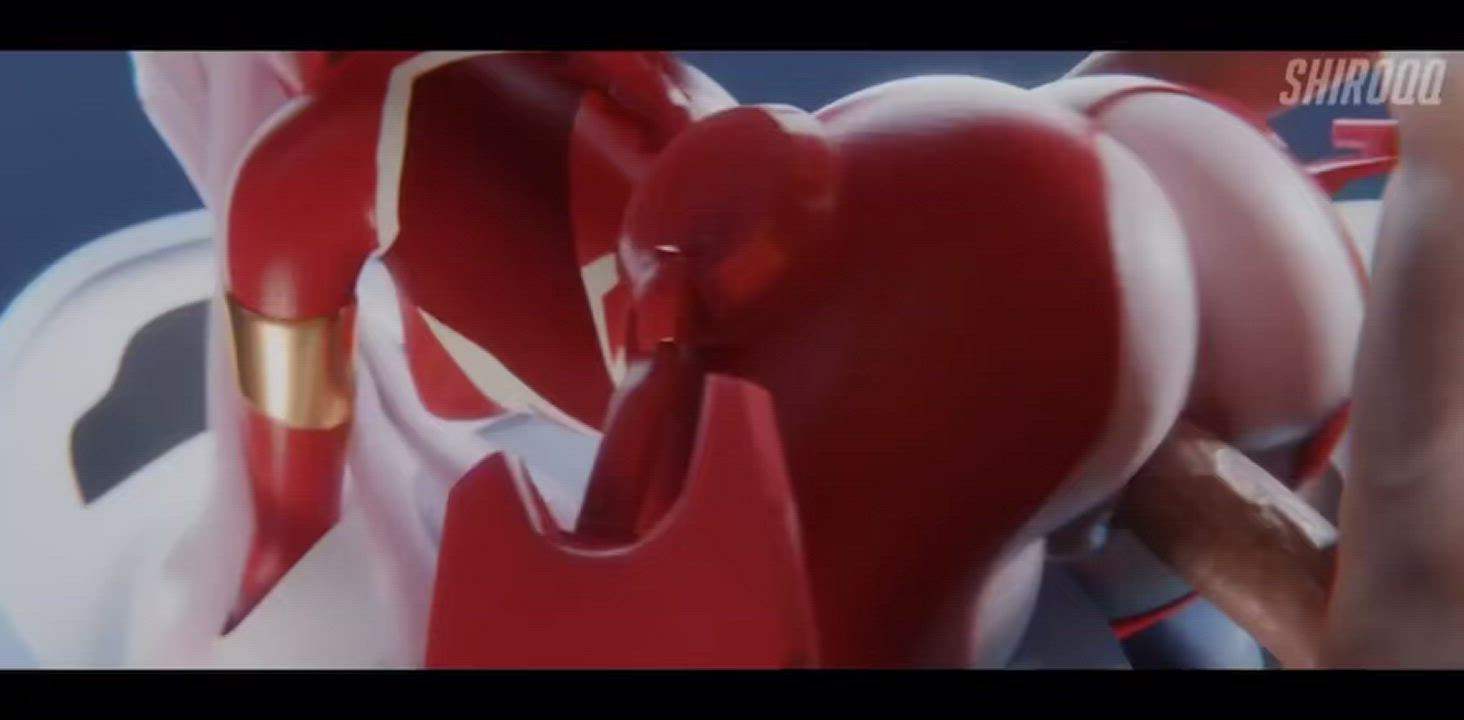 Riding Zero Two (Shir0qq) [Darling in the Franxx] - free porn video