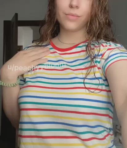 My teen boobs want some cum all over them;) - free porn video