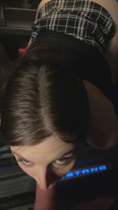 i was so horny that i made him pull over the car - free porn video