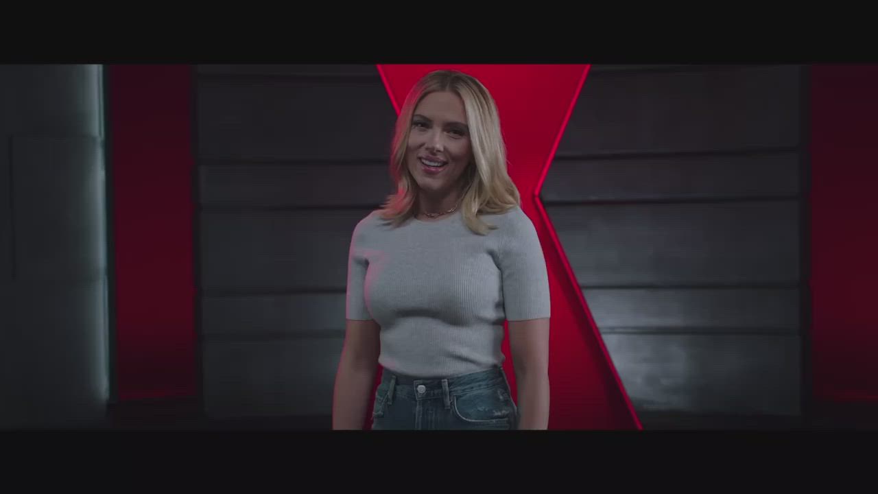 Thank heaven for busty MILF Scarlett Johansson - free porn video