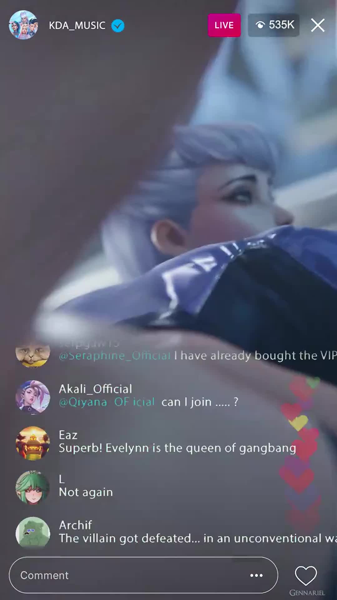 Evelynn, (Gennariel) [League of Legends] - free porn video