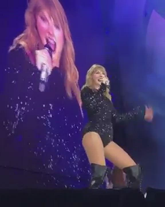 Taylor Swift teasing her fat ass - free porn video