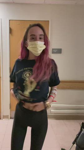 [gif] probably the riskiest one I’ve done in a while but the rush was worth it… ;) give me some more ideas - free porn video