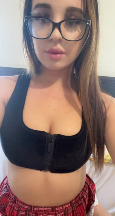 What it would look like if you let a horny school girl sit on your face - free porn video