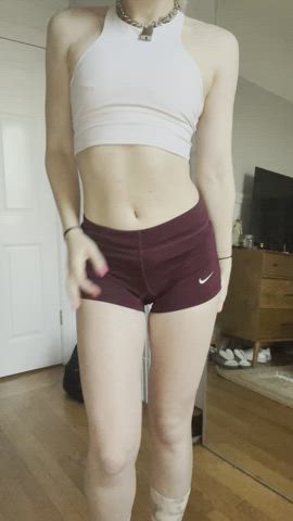 This is how an anal only bunny goes to crossfit... - free porn video