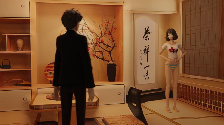 Kawakami and Joker - 5 years later [Persona 5] (Tamagosan) - free porn video