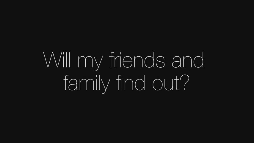 Will my friends and family find out? (A Supercut) - free porn video