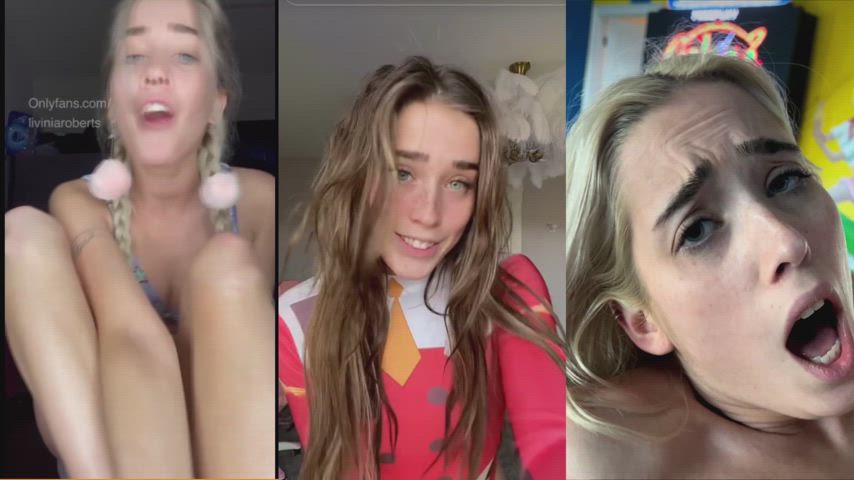 One of my favourite TikTok girls - Livinia Roberts - free porn video