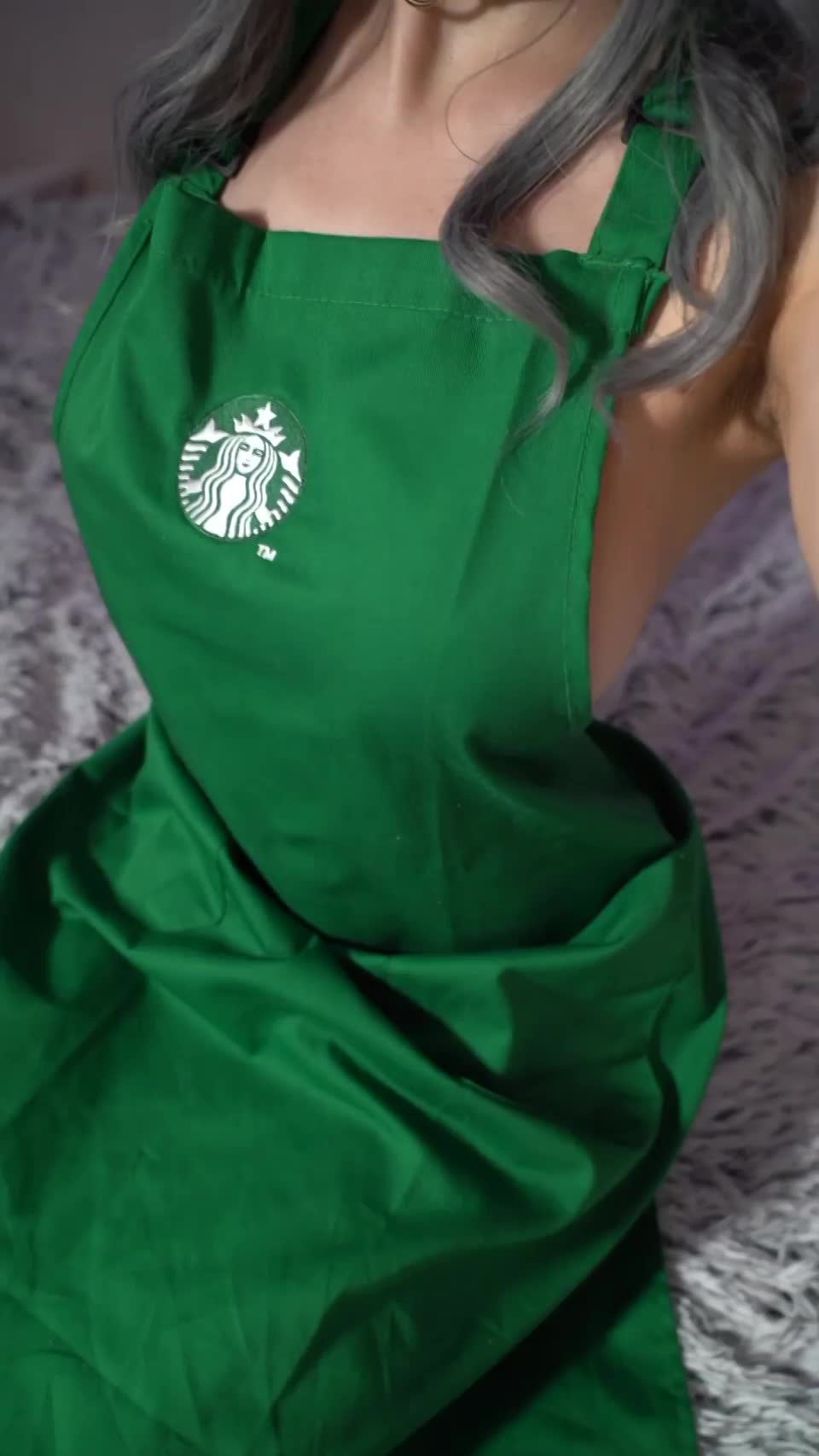 This naughty barista is ready for Valentine's Day with you <3 - free porn video