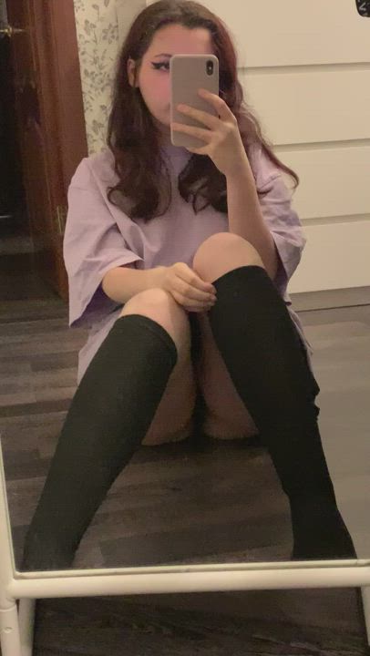 Are you into cute girls with thick thighs? - free porn video