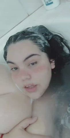 im feeling lonely join me in the hot tub - free porn video