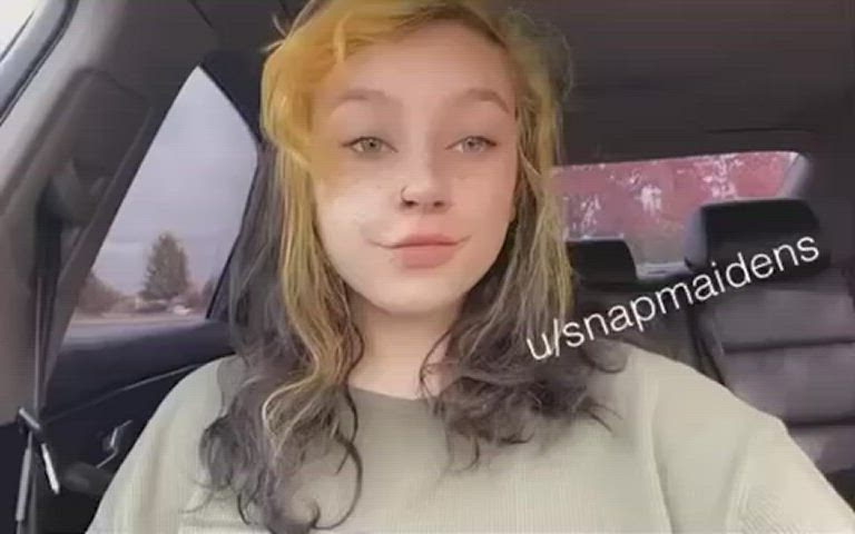 My car’s in the shop so can I be a slut in yours instead? - free porn video