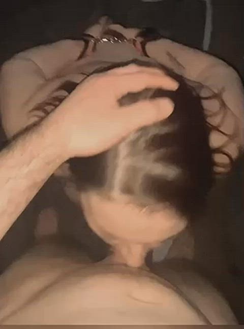 Handcuffed blowjob 😉👅 - free porn video