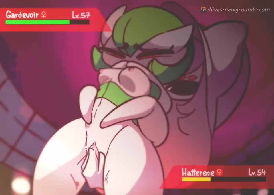 Gardevoir Having Some Fun With Hatterene (Diives) [Pokemon] - free porn video