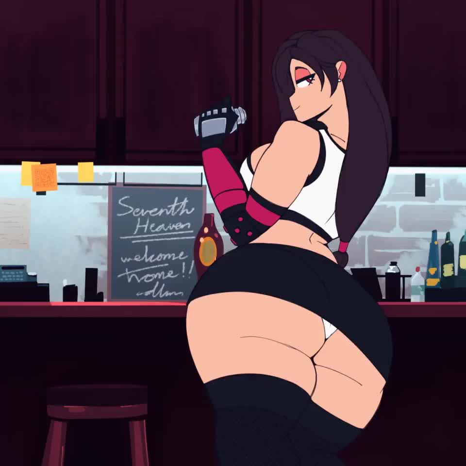 Tifa Lockhart - fix you a drink, shaken not stirred? (cdlum) [Final Fantasy VII] - free porn video