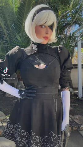 2B [Nier Automata] (Elly Clutch) - free porn video