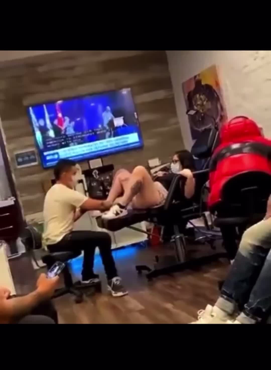 I guess some tattoos are harder then others  - free porn video