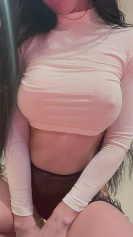 Played with my nipples just a little 😘 - free porn video