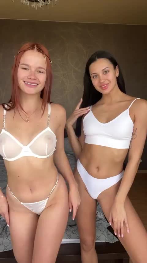 Decided that you should see our boobs, just quickly - free porn video