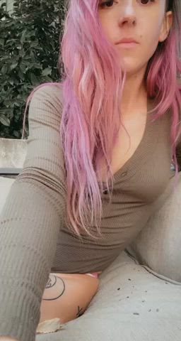 My neighbors can only catch me doing this if they’re up as early as me [gif] - free porn video