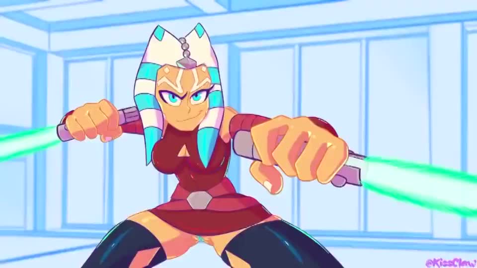 Ahsoka Has A Little Spin (KissClaw) [Star Wars] - free porn video